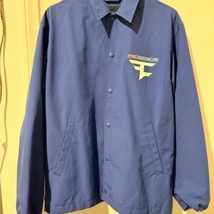 Uniqlo Men's Blue Shirt Jacket